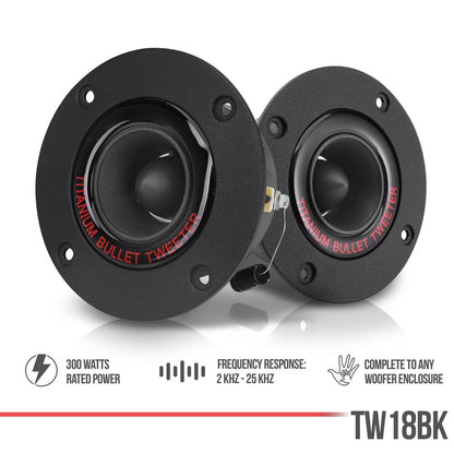 product image number 2 for Pyramid 300 Watt Super Titanium Tweeter
