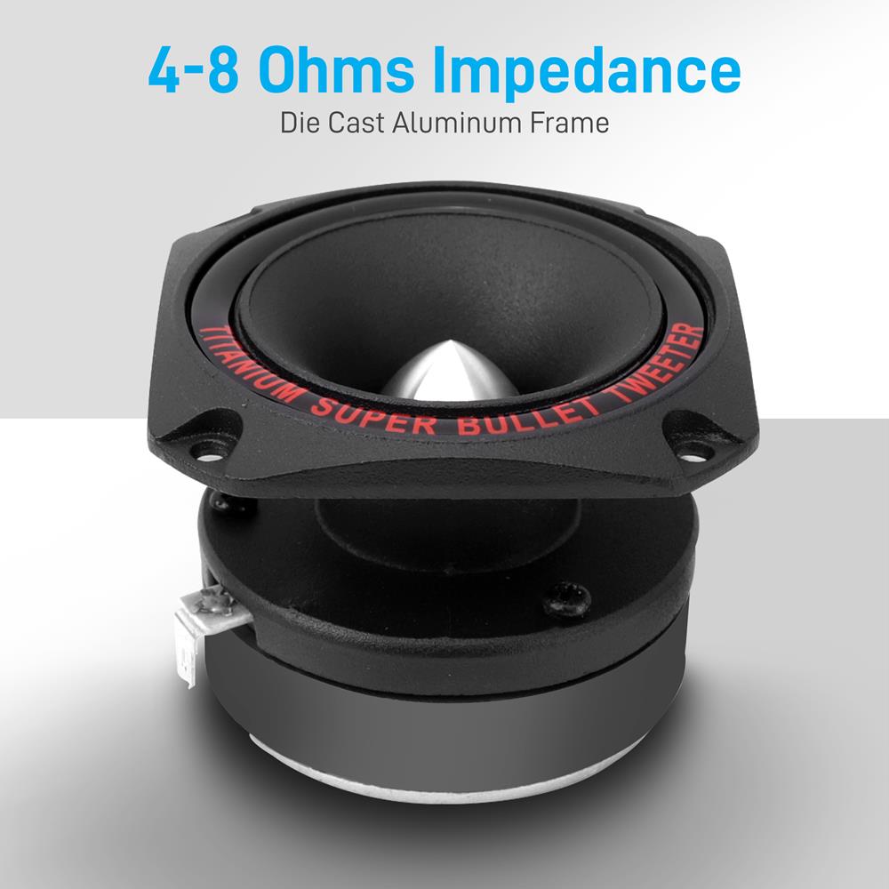 product image number 5 for Pyramid Heavy Duty Titanium Super Tweeter