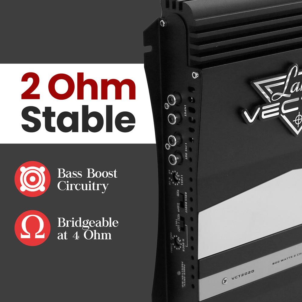 product image number 6 for Lanzar 2-Channel High Power Amplifier