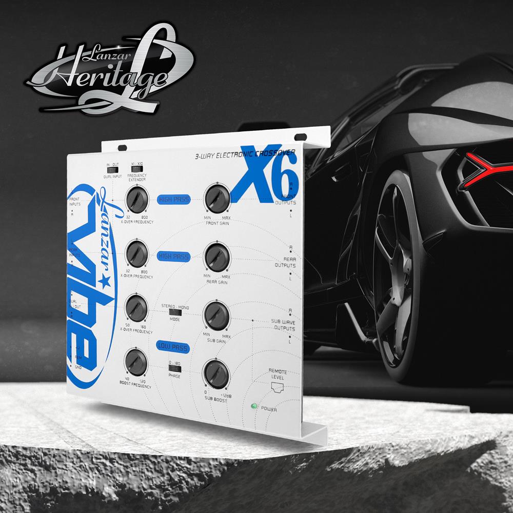 product image number 7 for Lanzar Remote Control 6Ch Trunk Mount Xover