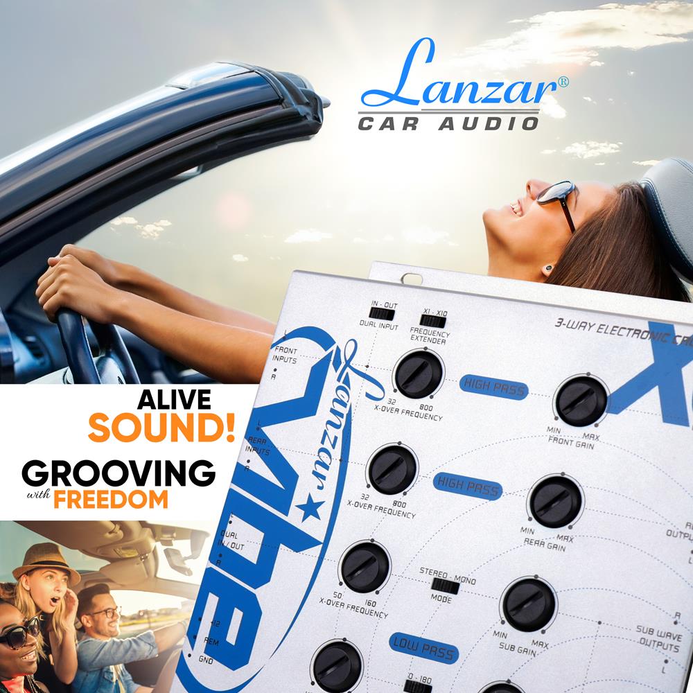 product image number 8 for Lanzar Remote Control 6Ch Trunk Mount Xover
