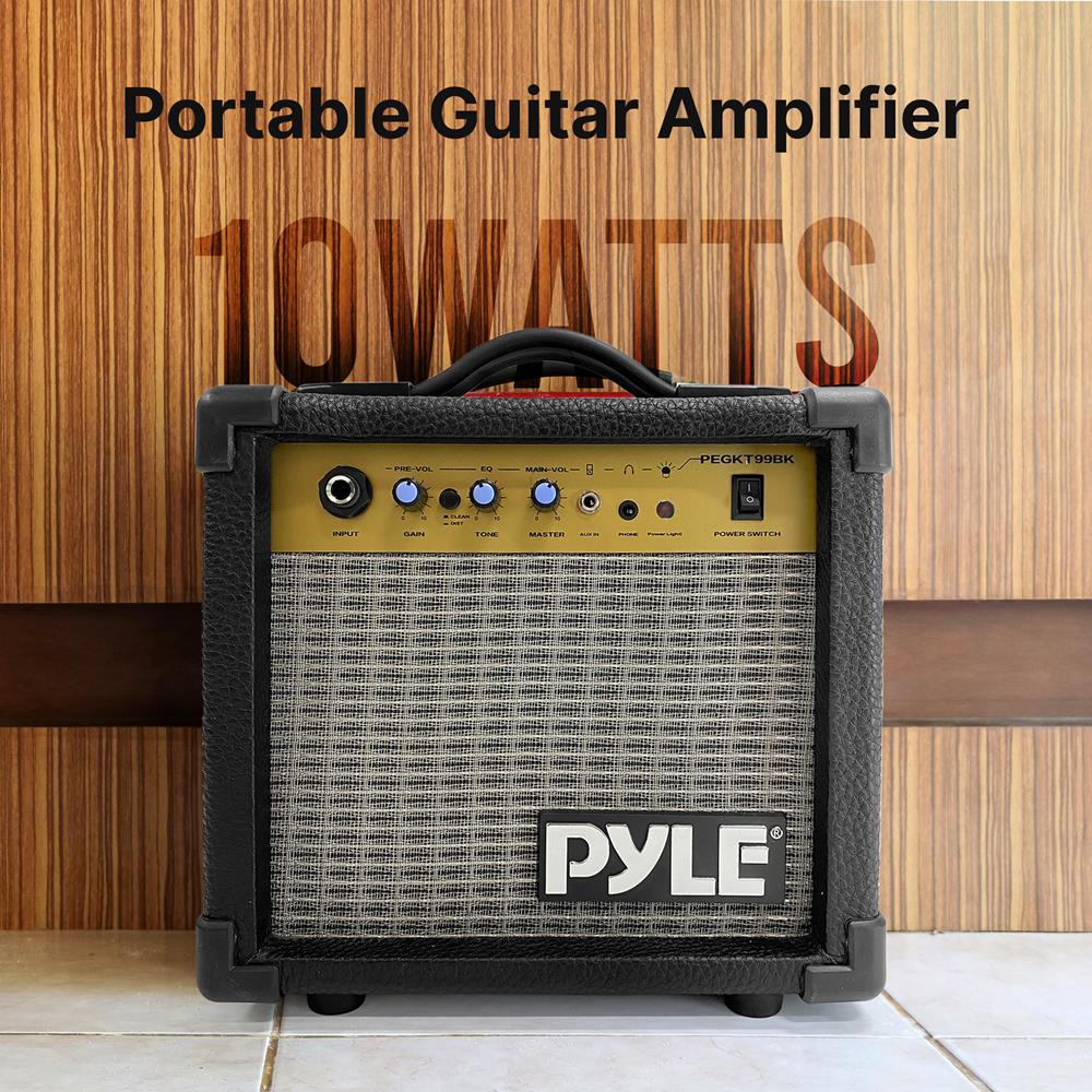 product image number 2 for Pyle Portable Guitar Amplifier